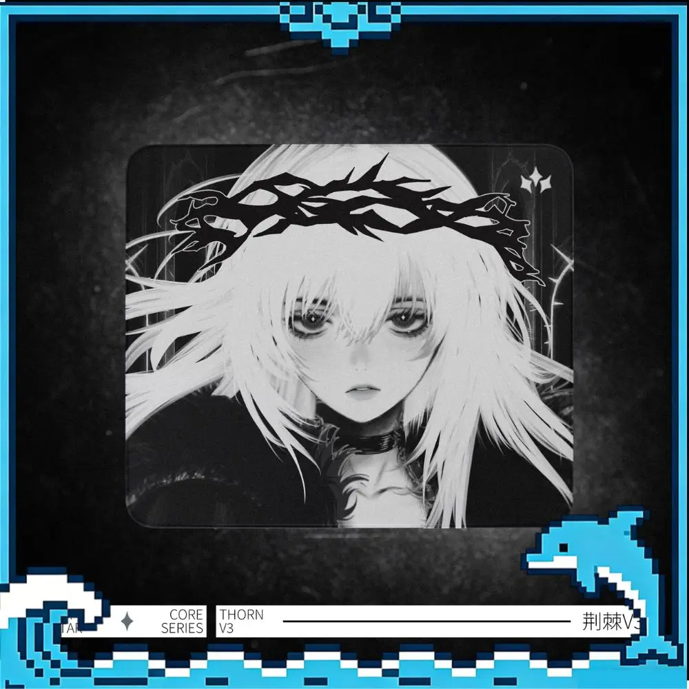 AimStar THORN V3 Mousepad E-Sports Smooth FPS Gaming Mousepad 4mm Non-Slip Mouse Pad Gaming Accessories Customized Mousepad SOFT