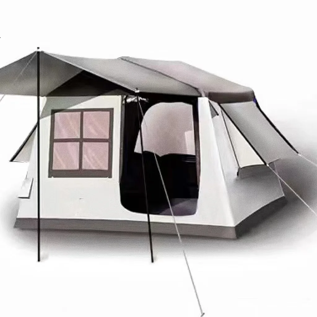 

Inflatable Large Outdoor Camping Tents Trade Show Family Usage Waterproof Luxury For Camping Tent