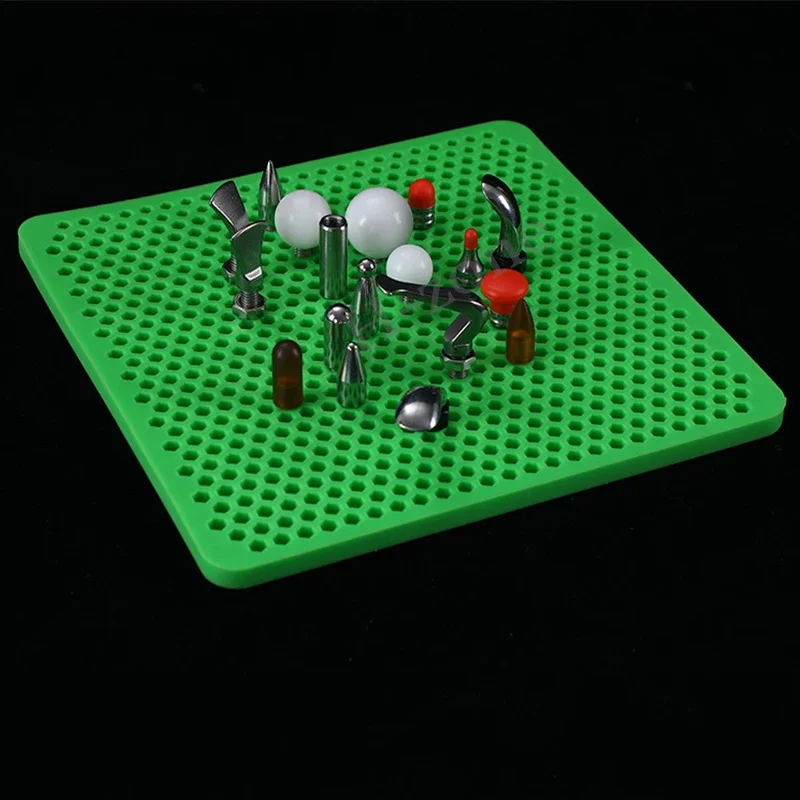 Placa de armazenamento de cabeça de reparo de amassados, 10 polegadas, m8 m6, mandril rosqueado, caneta de reparo de acabamento, pdr, armazenamento de cabeça de substituição