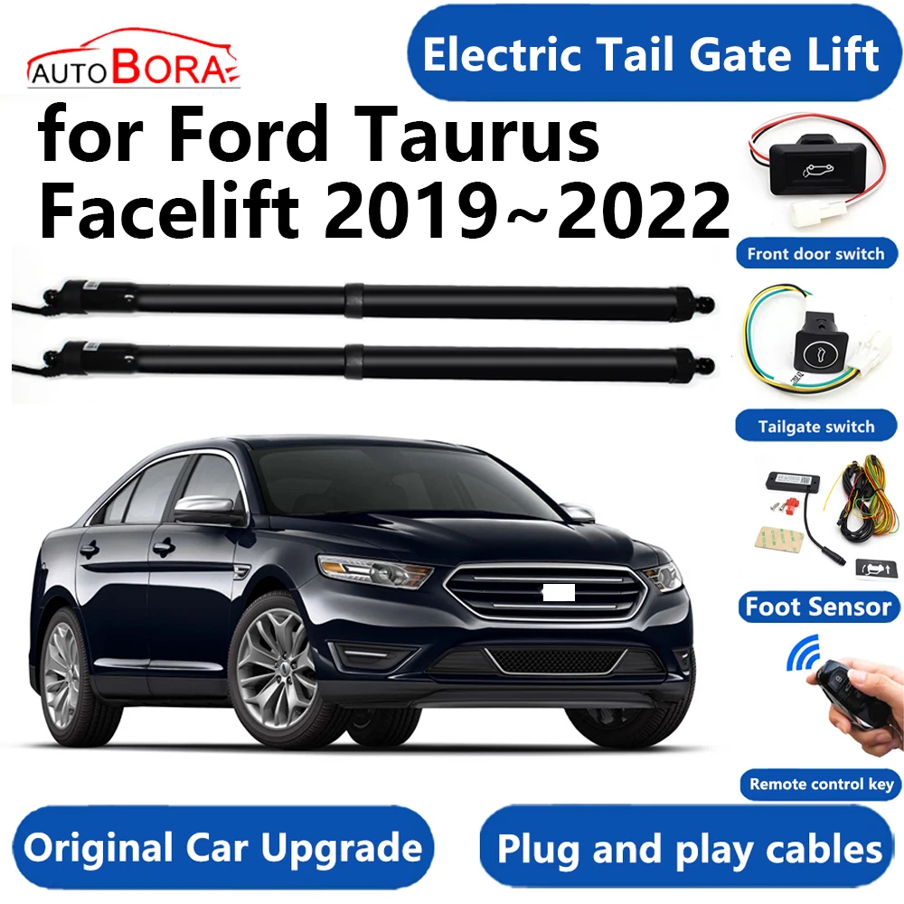 

AutoBora Car Electric Tail Gate Lift System Power Liftgate Kit Auto Automatic Tailgate Opener for Ford Taurus Facelift 2019~2022