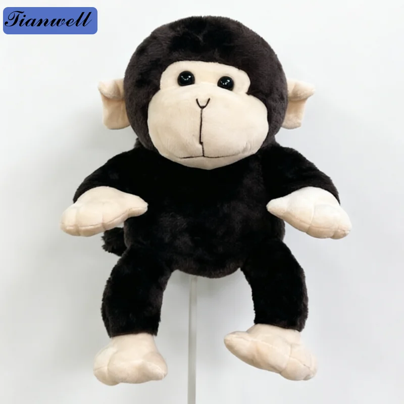Tianwell Golf Driver Headcover Cute Playful Personalised Monkey Plush Cartoon Animal Lightweight Golf Club Headcover