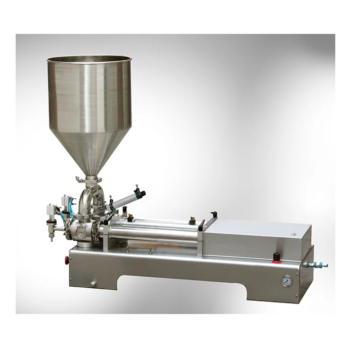 1-5000g Semi Automatic Horizontal Sauce Beverage Canning  with Dual Outlet Explosion Proof - view 5