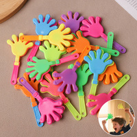 20Pcs Colorful Mini Hand Clapper Cheering Props Kids Birthday Party Favors Goodie Pinata Fillers Toys Wedding Baby Shower Gifts