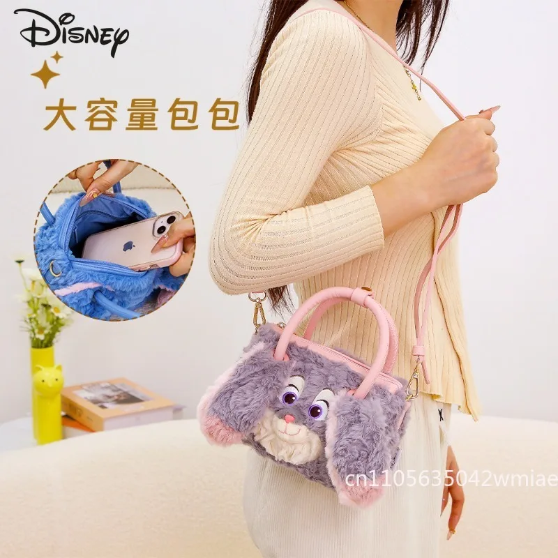 ديزني 2026 جديد الفتيات حقيبة يد موضة عالية الجودة الفتيات الهاتف المحمول حقيبة التخزين الكرتون متعددة الوظائف تخزين حقيبة كروسبودي #5