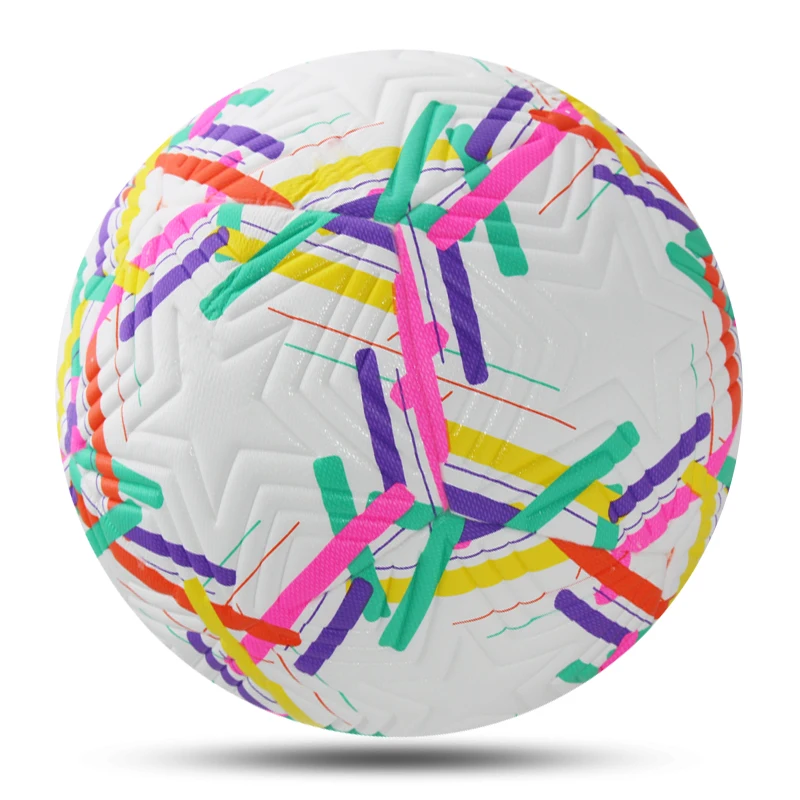 2025年サッカーボール 標準サイズ5 PU素材 高品質 シームレスボール 屋外芝生 チームゲーム サッカー トレーニング フットボール トップ