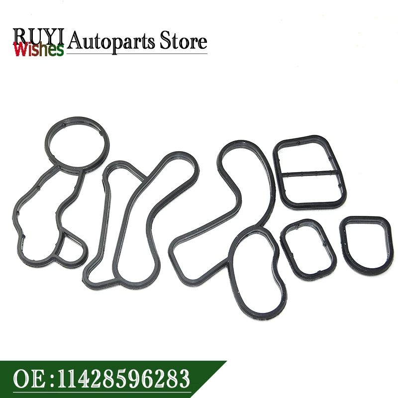 

11428596283 New Engine Oil Cooler Gasket 11428591460 11428591462 For BMW 320 330 430 530 740 X3 X4