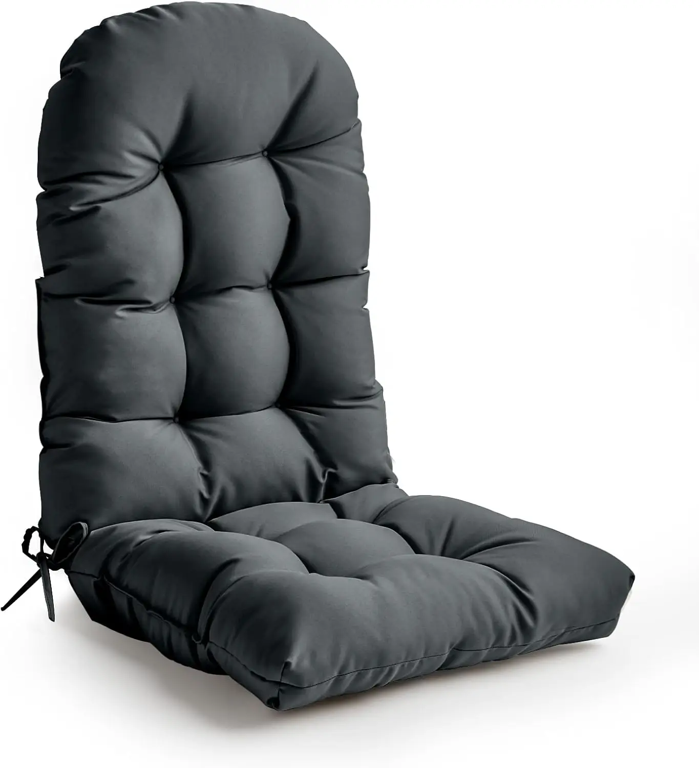 

Adirondack Chair Cushion, High Back Patio Cushions with Adjustable Ties, 48.8 x 20.4 x 4.3, Waterproof Tufted Pillow, Fade Resis