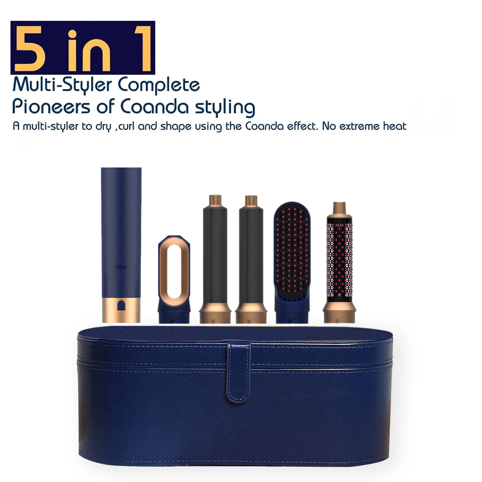 

New 5-in-1 Hair Curler Set Airwrap Set Professional Curlers Hair Straighteners Multi-Function Styler for Dyson Airwrap