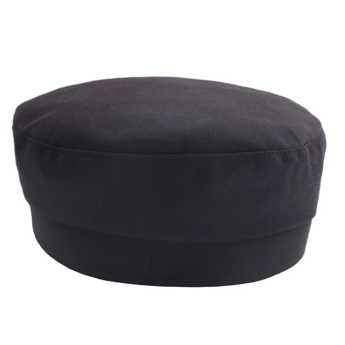 

Vintage Unisex Beret Hat Foldable Winter Casual Stylish Youth Navy Flat Top Gift Black For Family Friends Lovers
