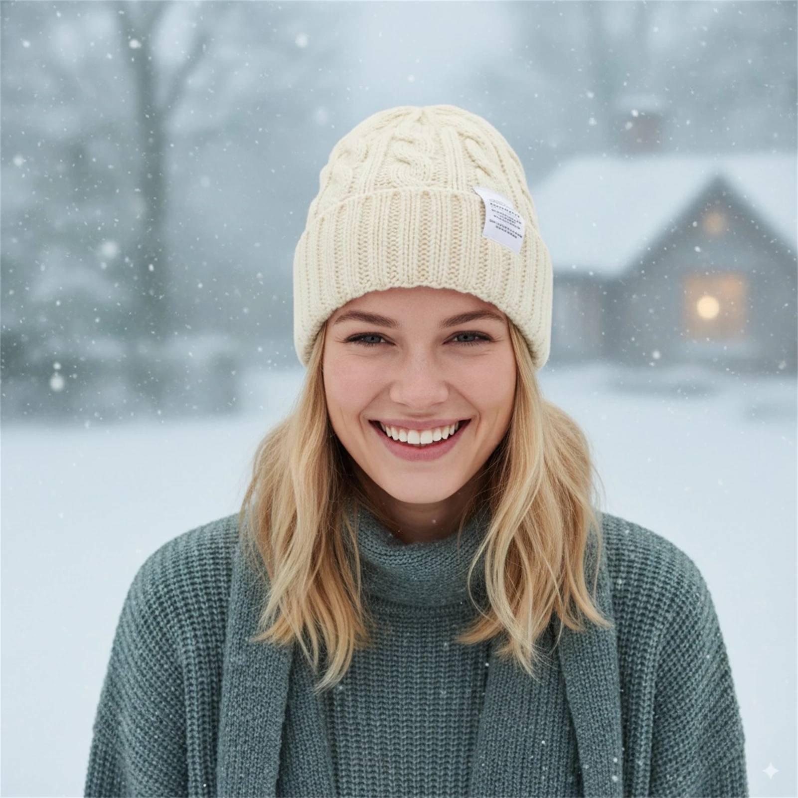 Autumn Winter Knit Wool Hat Fashion Warm Beanie Soft Stretchy Adjustable Unisex For Outdoor Travel Daily Wear Multiple Colors