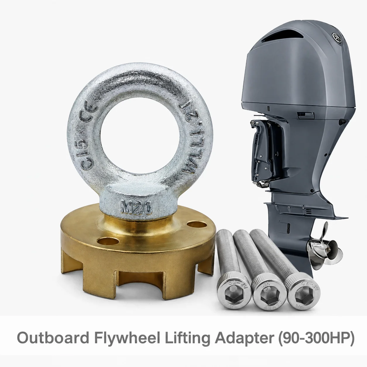 Flywheel Lifting Adapter Tool for Yamaha 90HP-300HP 4-Stroke Outboard Motors