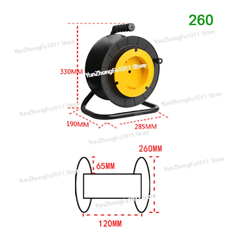 Useful Mobile Cable Reel Optical Fiber Empty Disk Fiber Optic Cable Tray Types of Wire And Cable Reels for Efficient Management