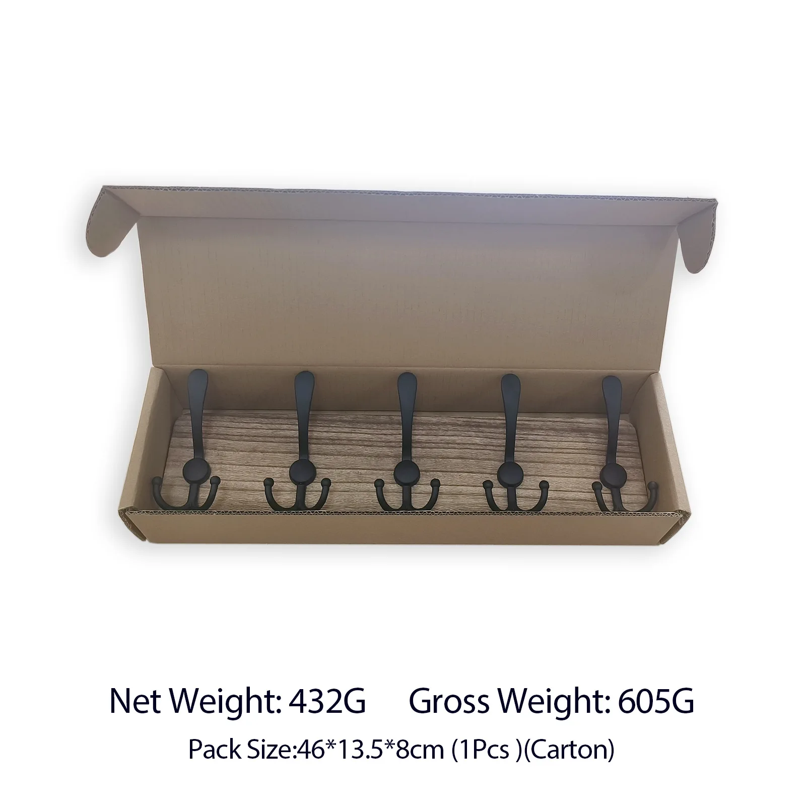 Log Retro-style Coat Hook Solid Wood Coat Hook Behind The Door Coat Hook Wall-mounted Nordic Style Log Coat Hook