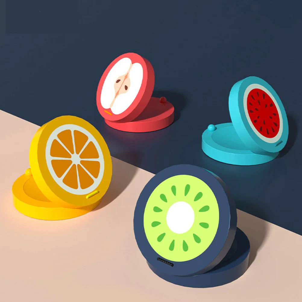 

4pcs Wooden Fruit Rattle For Smooth Natural Wood Preschool Music Instruments Percussion Playthings Educational