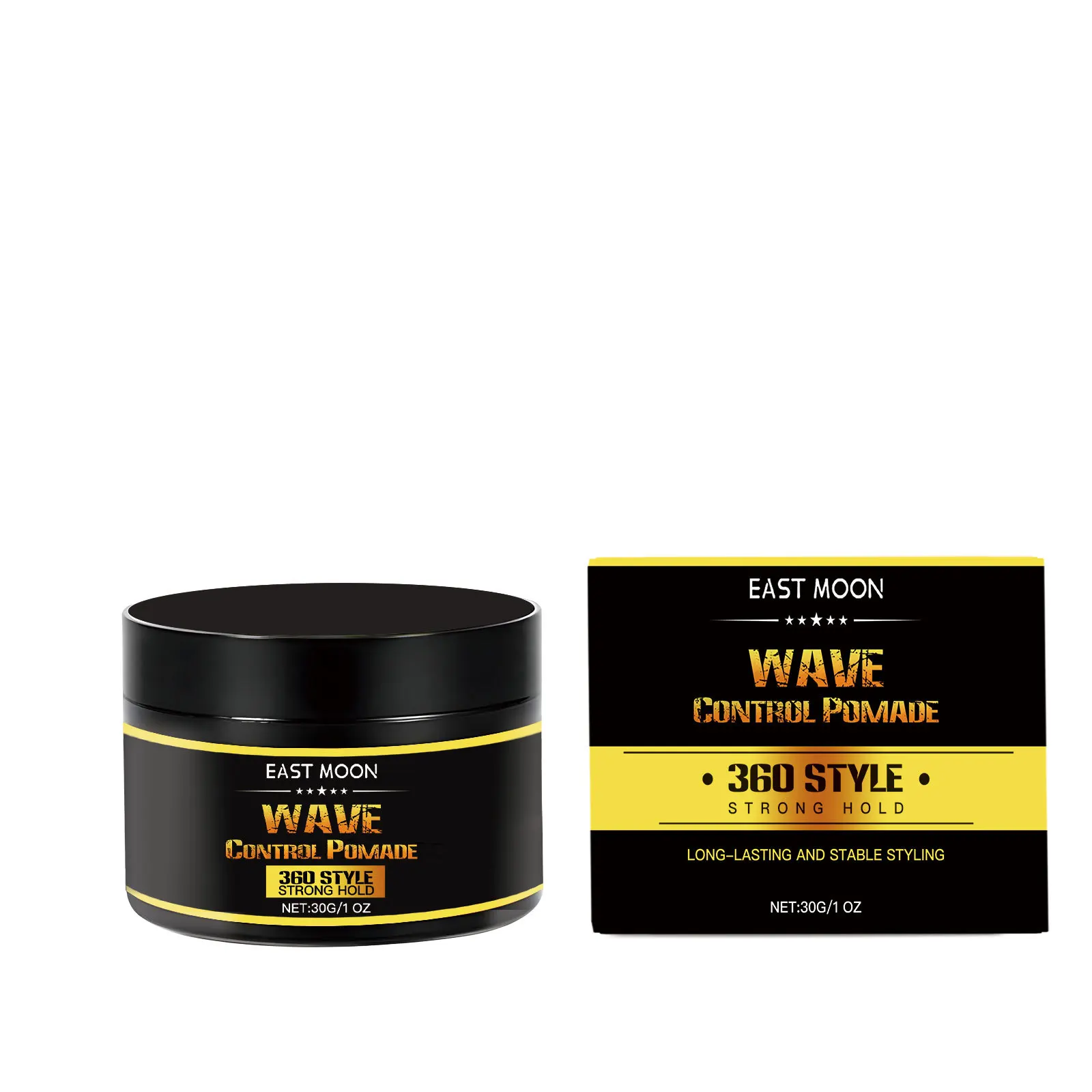 Men's Styling Wavy Hair Wax, Refreshing Oil Control Leave-in Hairs Fluffy and Long-lasting Wavy Hair Wax Hair Gel for Men