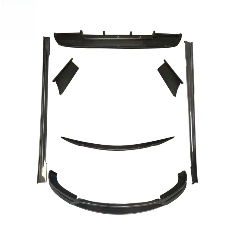 

Premium Car Accessories Auto Parts Carbon Fiber Full Body Kits Front Lip Sp Rear Diffuser Spoiler Side SkirtsFor Model Durable