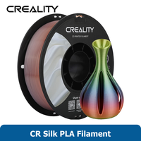 Creality PLA Filament CR Silk 1KG 1.75mm 3D Printer Filament Multicolor Silk Printing Filament 1kg(2.2lbs) for Most FDM Printers