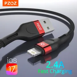 Pzoz Usb Kabel Voor Iphone 14 13 12 11 Pro Max Se X Xs 8 7 6 6S Plus 5 5 5s Ipad Air Pro Mini 5 Voor Ipad Iphone Fast Charger Cable