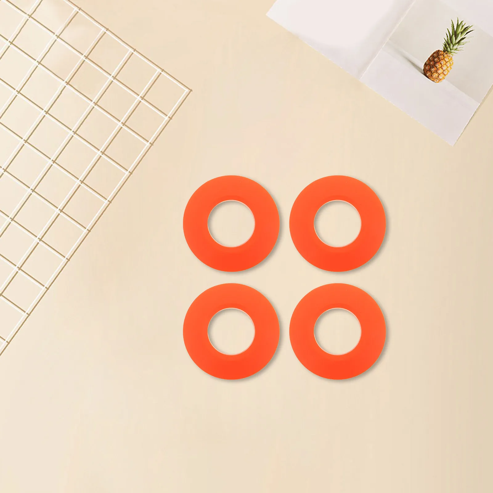 

24Pcs Kayak Paddle Drip Rings Orange Universal Fit Anti-Splash Water Guard Rings for Sup Canoe Oar Carbon Aluminum Shafts Heavy
