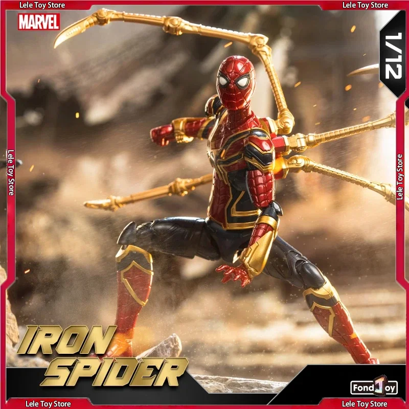 

Genuine Official Marvel Iron Spider-Man Collectible Figure Assembly Toy Gift For Boys Perfect action figure model toy
