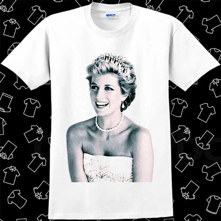 Princess Of Wales Lady Diana Dynasty Di T Shirt Meme Funny Vintage Style Gamer Cult Movie Music Top Adult R730