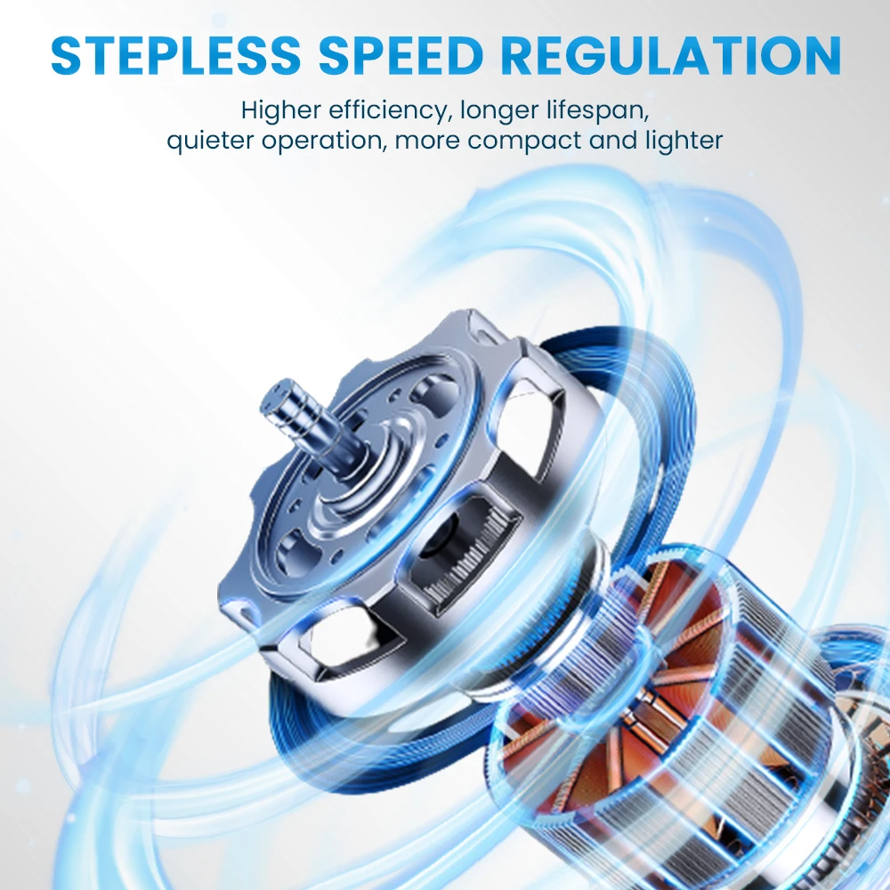 Ventilador de chorro turbo de 990000 RPM