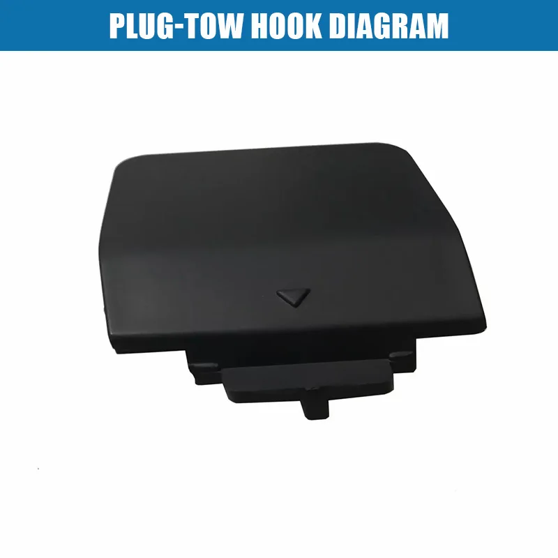 51127897217 For BMW E60 M Sport 2003 2004 2005 2006 2007 2008 2009 2010 Car Rear Bumper Tow Hook Plug Cover Plastic Accessories - view 4