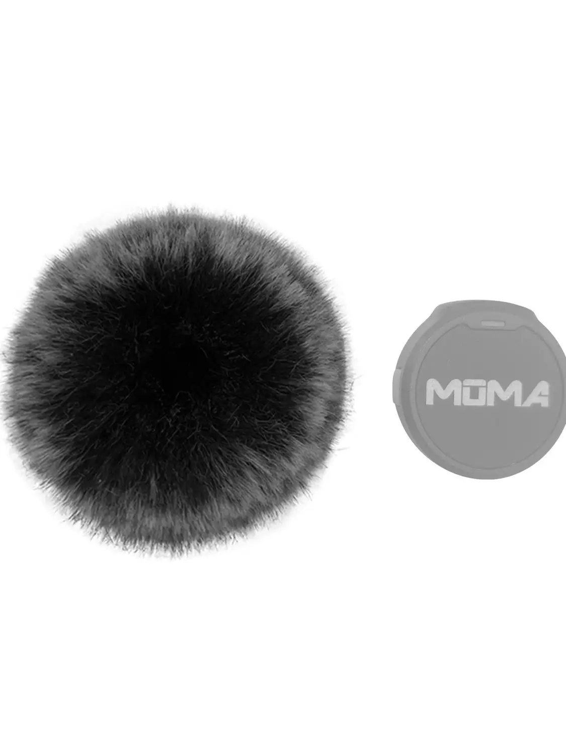Blue Mantis Universal Lavalier Mikrofon Pop Filter Dead Cat Furry Windschutzscheibe Windschutzscheibe speziell für Moma Lark Mix 02 – Detail 1