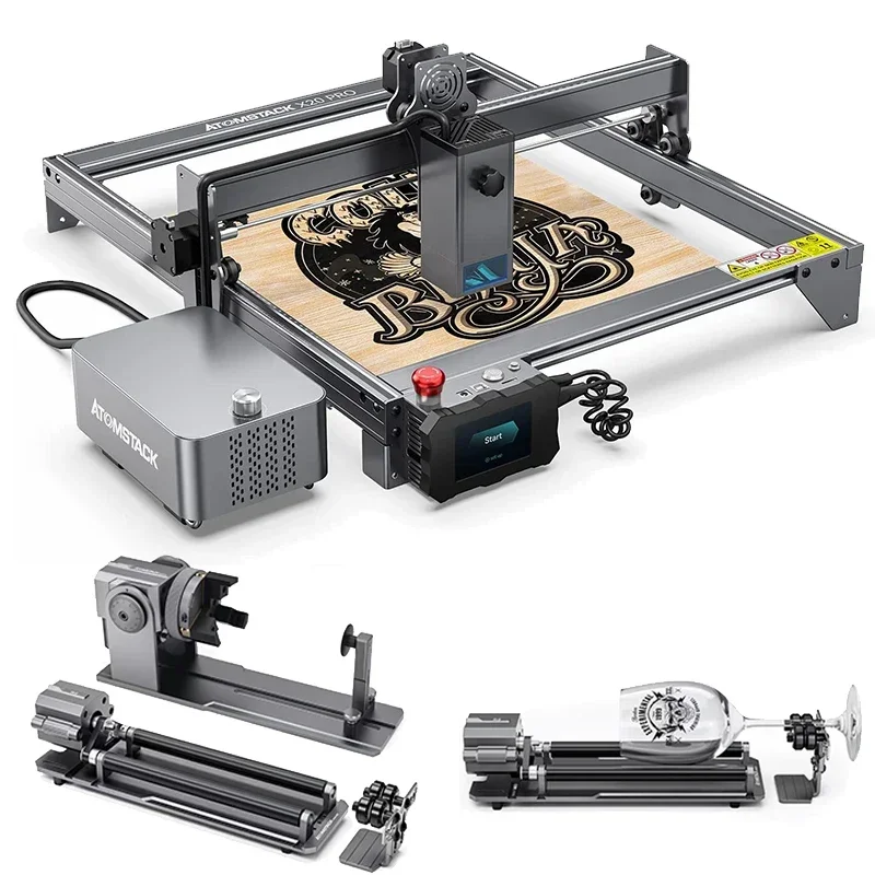 ATOMSTACK X20 PRO Laser Carving Machine 130W Woodworking Carving and Cutting Machine