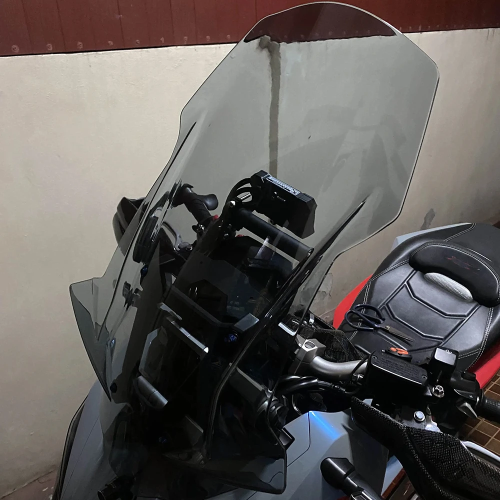 

For Honda XADV 750 Windscreen Motorcycle Windshield X ADV XADV750 2017 2018 2019 2020 X-ADV Wind Screen Deflectors Fairing Smoke