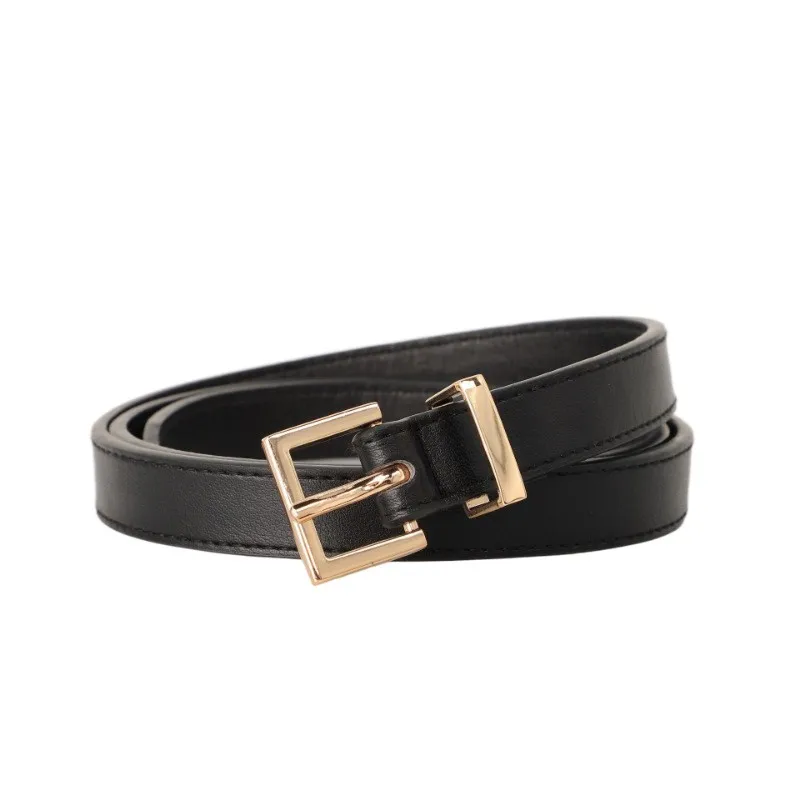 New Women's Belt Fashion Simple Luxury Versatile Belt High Grade Trend Soft Belts Paired with Western Trousers Jeans Ladies Belt