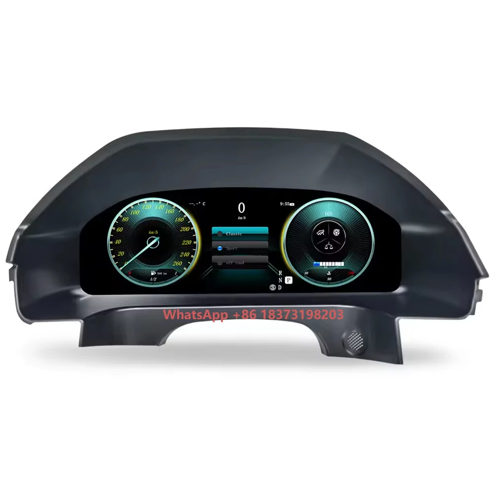 

For E-Class W207/W212 12.3 Inch LCD Car Digital Dashboard Cluster Portable Car Dashboard Cockpit