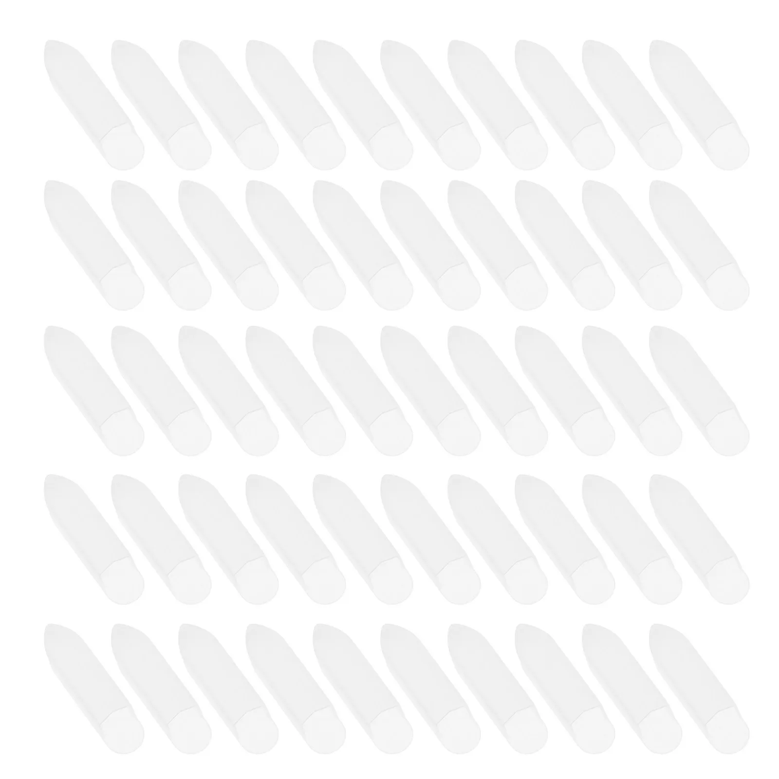 100Pcs Clear Nipper Cover Transparent Cutter Protector Safety Portable Nail Tool Cap Salon Blade Protector for Cuticle Nipper