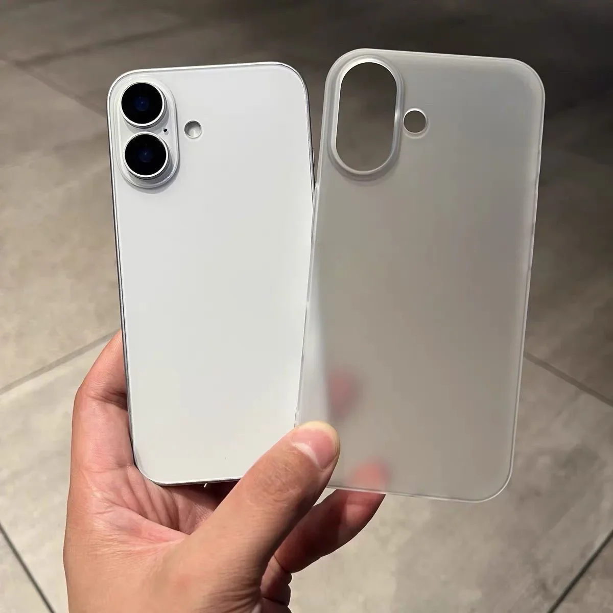

Ultra Thin Matte Phone Case For iPhone 17 Air 16 15 14 Plus 13 12 Pro Max Translucent Hard Frosted PC Shockproof Bumper Cover