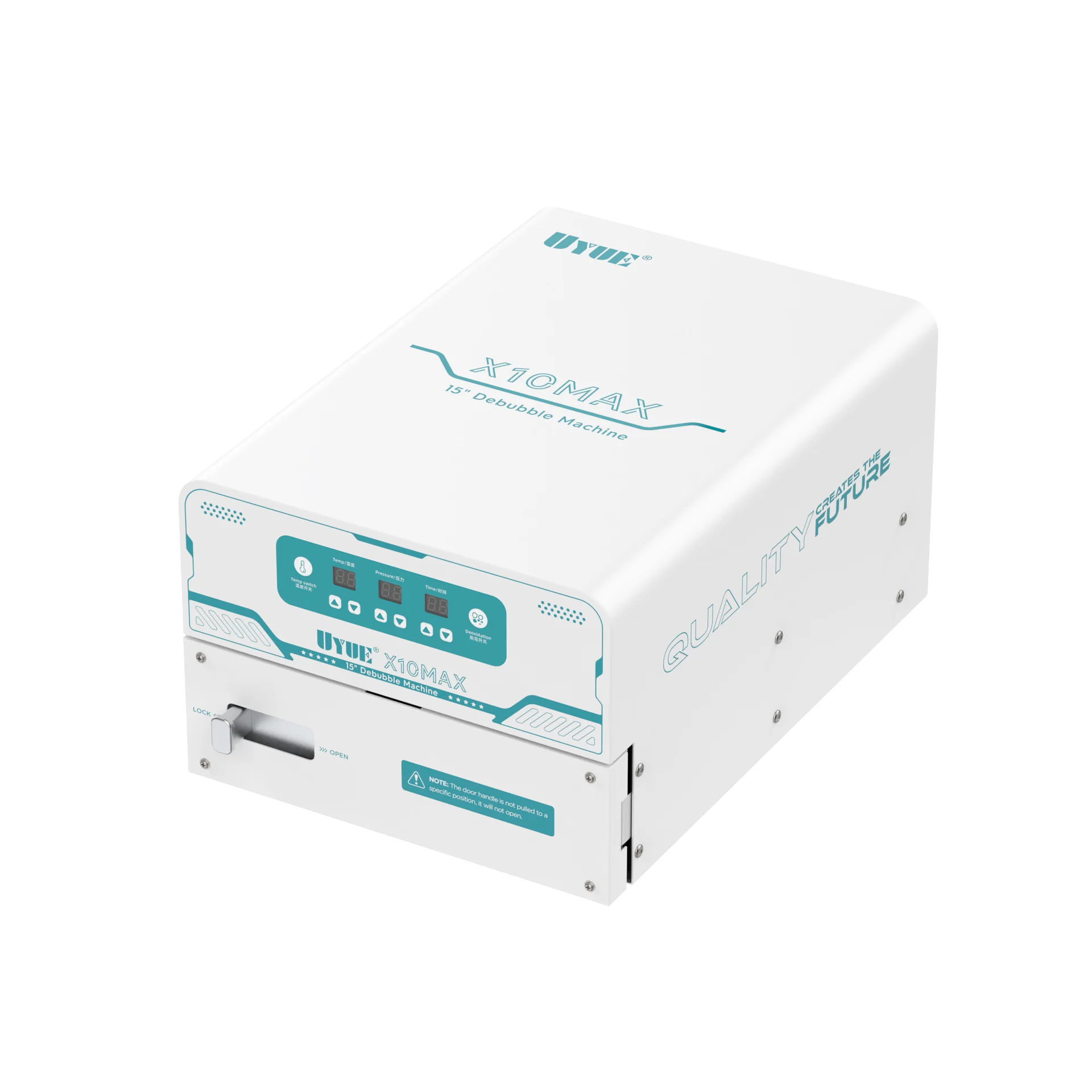 UYUE X10MAX 550W Defoamer Built-in Pump No Compressor Needed for Mobile Phone Tablet LCD Screen Repair