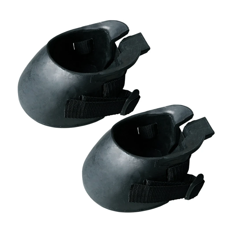 

Rubber Horse Hoof Boots For Safety, Protection, & Rehabilitation - Ideal For Training & Competitions-L