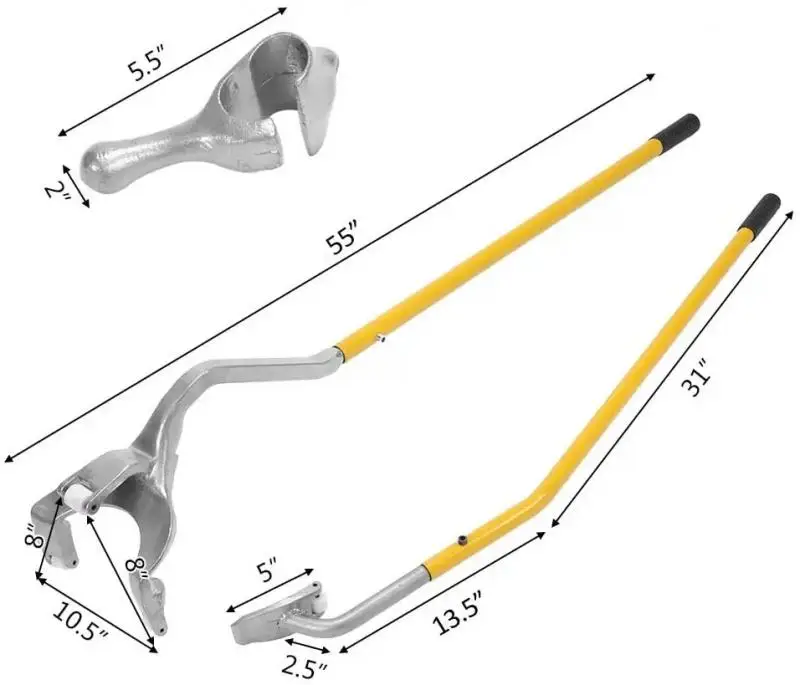 Large Vacuum Tire Removal Tool