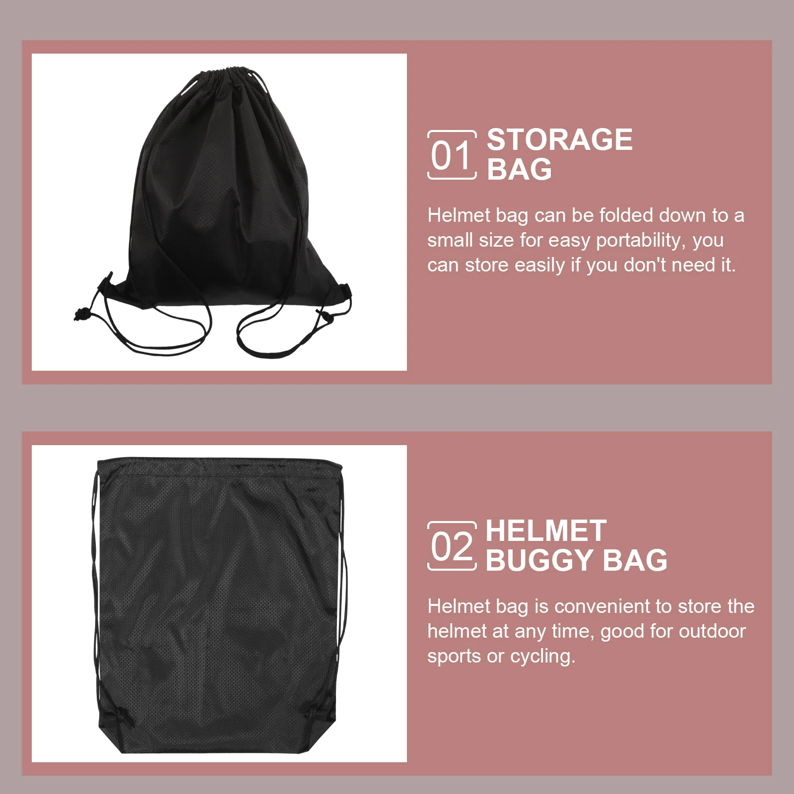 حقيبة برباط من قماش أكسفورد حقيبة محمولة للتخزين في الهواء الطلق وركوب الدراجات والسفر ومنظم معدات السلامة الرياضية #1