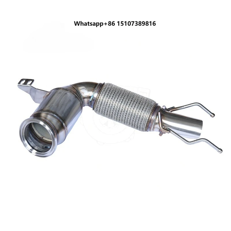 Abgasanlage mit Katalysator-Downpipe für Cooper S 2.0T F56 B48
