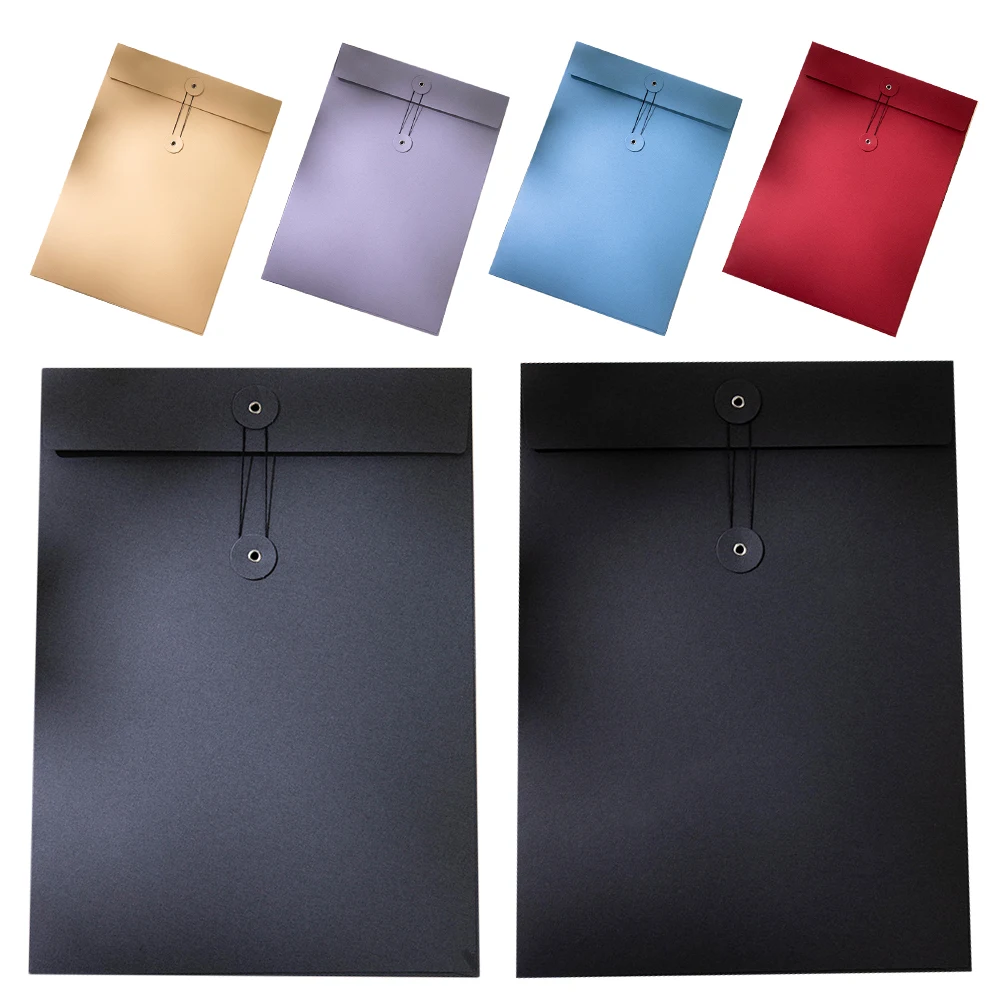 

6 Pcs Portfolio Envelope File Folder Organizer Bill Letter Envelopes Document Storage Bag Bags for Organizing Paper