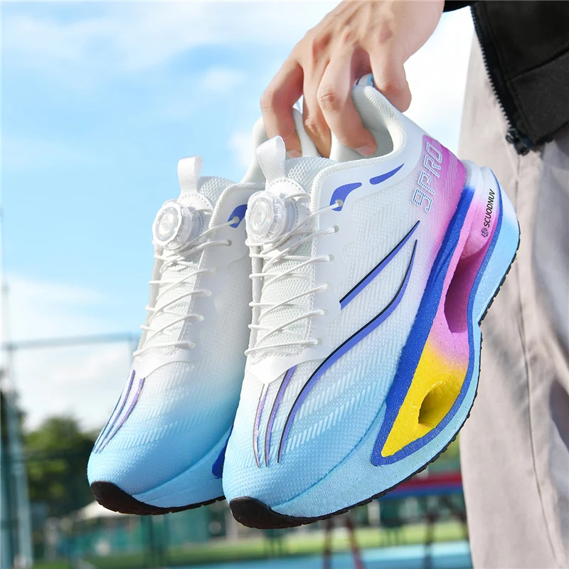 Zapatillas de deporte verdes de alta calidad para hombre, zapatillas deportivas de baloncesto con plataforma, zapatillas informales transpirables para caminar, zapatillas de entrenamiento para hombre