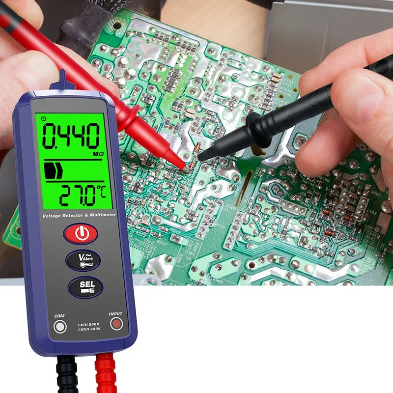 

Instrument Intelligent Measurement Voltage on/Off Universal Intelligent Test Multimeter Dual Mode Detection Multimeter