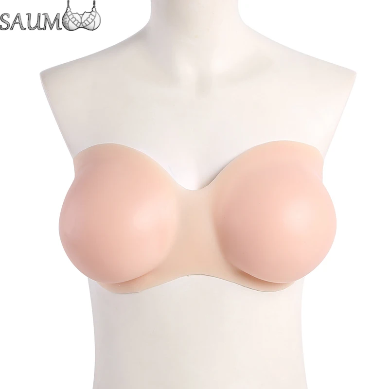 

D Cup Silicone Artificial breast Realistic Fake Boobs Shemale Transgender Drag Queen Crossdress Artificial CD Boob Enhancer Tits