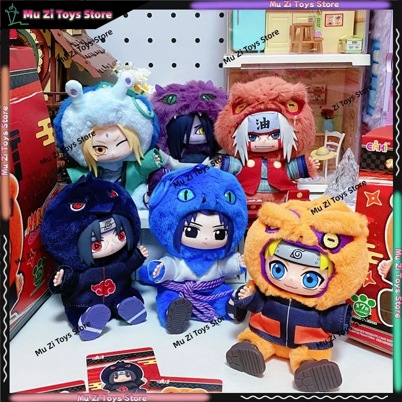 

In Stock Genuine Toptoy Eaki Naruto Sit-In Party Konohagakure San'In Jiraiya Orochimaru Tsunade Cute Plush Blind Box Toys Gifts