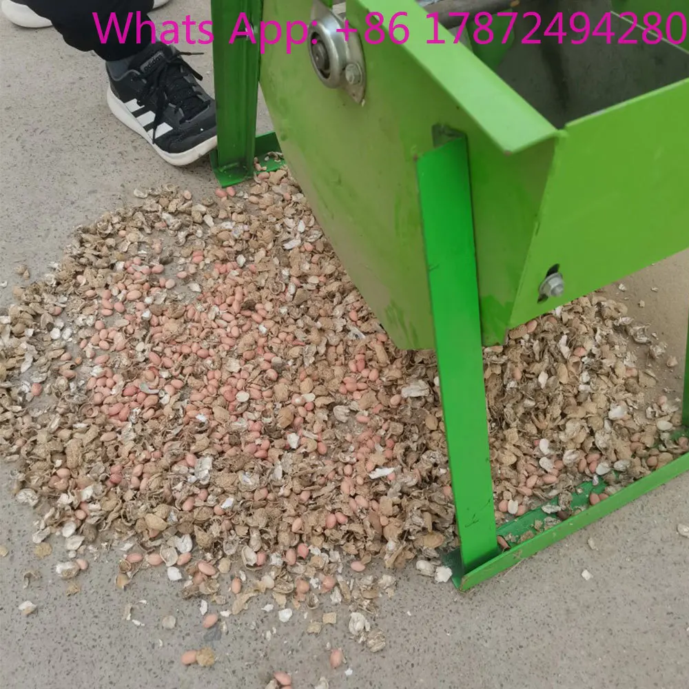 Commercial Manual Peanut Shelling Machine Hand Cranked Peanut Shelling Peeling Machine Peanut Peeling Machine