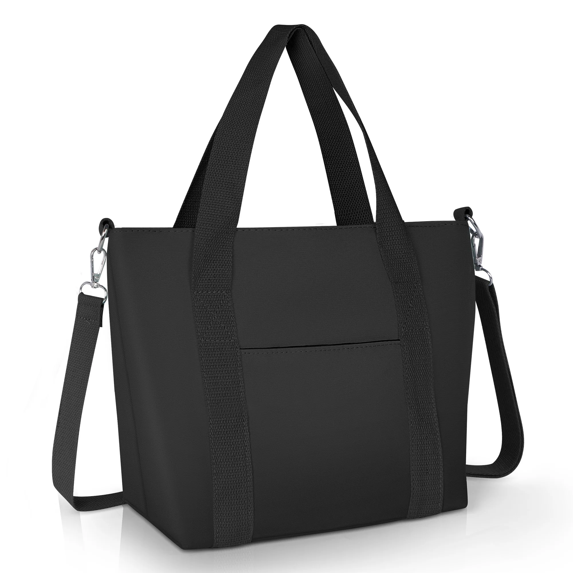

Unisex Customizable Canvas Tote Bag - Personalized Waterproof Laptop Briefcase with Detachable Strap (Add Name/Logo/Design)