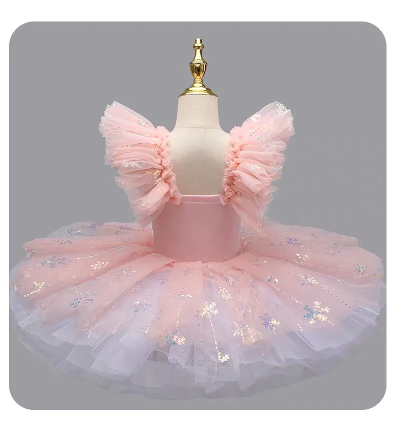 

PD05003 New Style Little Swan Ballet Dance Dress Multiple Colors Cute Sweet Tutu Skirt Ballet Stage Performance Costume