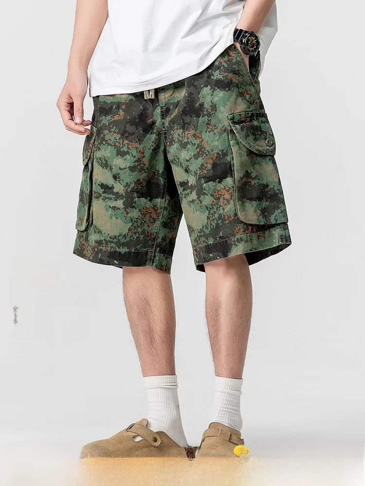 

LAZY DAY оригинальные мужские повседневные камуфляжные рабочие брюки летние модные рта большого количества удобные хлопковые молодежные активные брюки