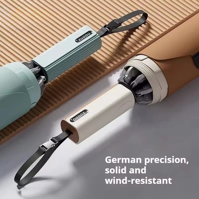 ZUODU Fully Automatic Reverse-Folding Umbrella Large Strong Durable Wind-resistant Umbrella UV