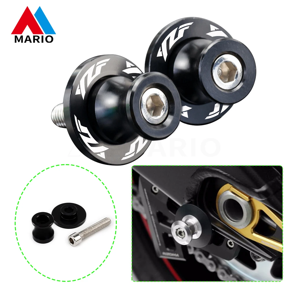 

Motorcycle 6MM Stand Swingarm Spools Slider Stand Screw Swingarm For YAMAHA YZF-R1 YZF-R3 YZF-R6 YZF-R7 YZF R1 R3 R6 R7